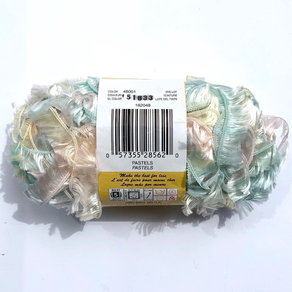 🦋 Phentex Fashion Eight eyelash yarn in Pastels color 48001 - Picture 4 of 5